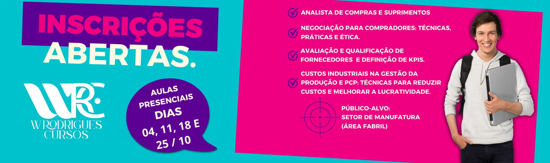 Inscrições Abertas