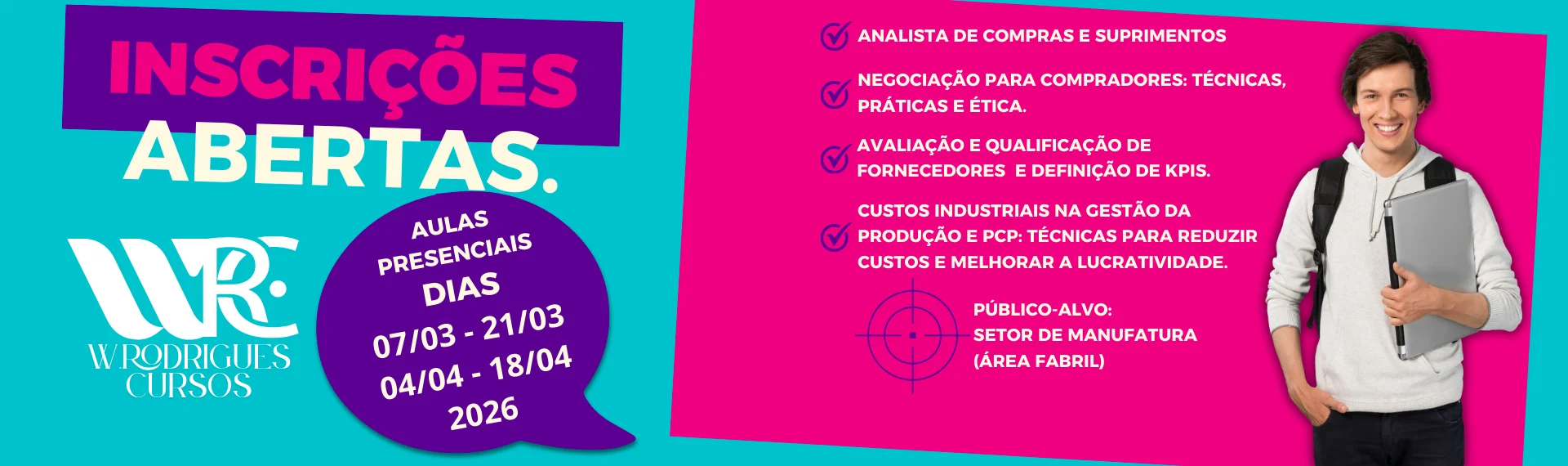 Inscrições Abertas