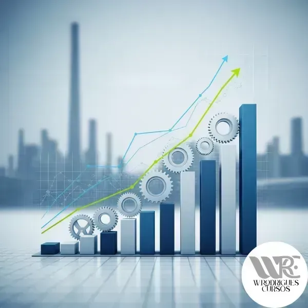 Imagem ilustrativa do curso Custos Industriais na Gestão da Produção e PCP: Técnicas para Reduzir Custos e Melhorar a Lucratividade.